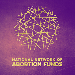 The NNAF logo is shown as yellow lines intersecting in the shape of a circle on a purple and gold background. The logo is above the organization's full name. 